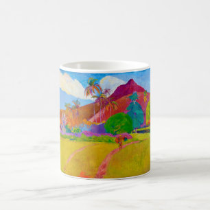Tahitianische Landschaft, Gauguin Kaffeetasse