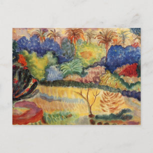 Tahitianische Landschaft - Gauguin Postkarte