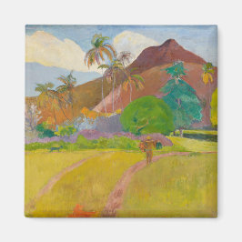 Tahitianische Landschaft (von Paul Gaugin) Magnet