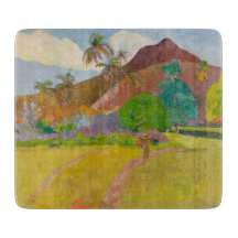 Tahitianische Landschaft (von Paul Gaugin)