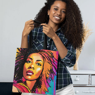 Tahlia Beautiful Black Woman Pop Art Art