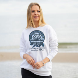 Tahoe Adventure Bear Familie Matching Urlaub Sweatshirt