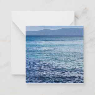 Tahoe Blues Mitteilungskarte