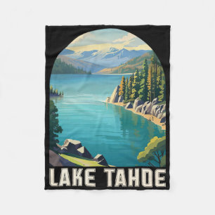 Tahoe California Bergsee-Zauber im Val Piora Fleecedecke