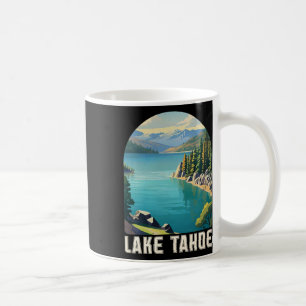Tahoe California Bergsee-Zauber im Val Piora Kaffeetasse