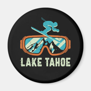 Tahoe California Skifahren Snowboarden Magnet
