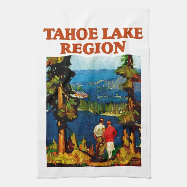 Tahoe Lake Region Küchentuch (Vertikal)
