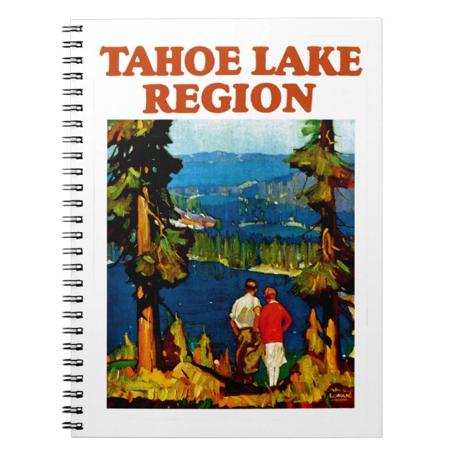 Tahoe Lake Region Notizblock (Vorderseite)