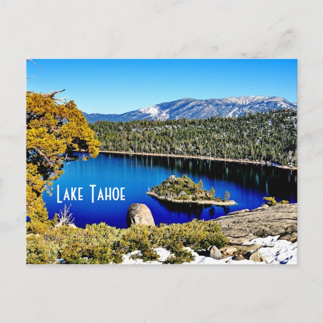Tahoe Postcard Postkarte (Vorderseite)