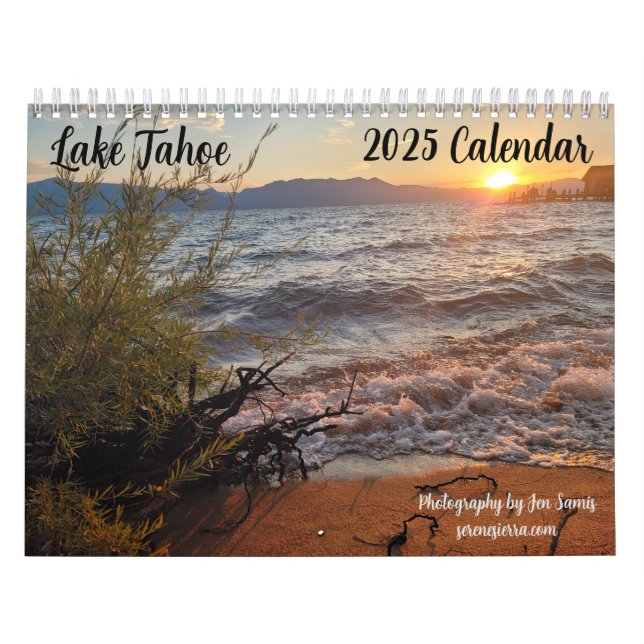 Tahoe-See 2025-Kalender Kalender (Titelbild)