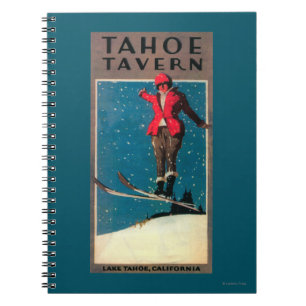 Tahoe Tavern Promo Poster Notizblock