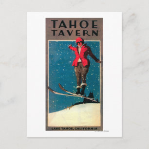 Tahoe Tavern Promo Poster Postkarte