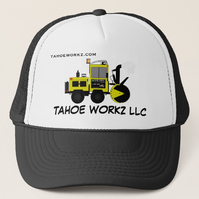 Tahoe Workz Schneeräumung-Hut Truckerkappe (Vorderseite)