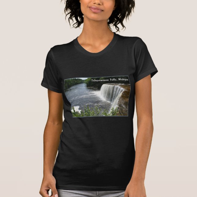 Tahquamenon Fälle, Paradies, Michigan T-Shirt (Vorderseite)