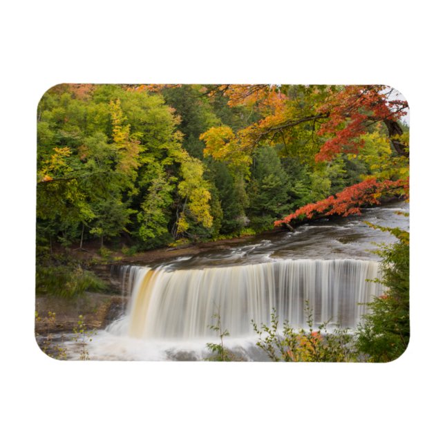 Tahquamenon Falls in Fall Magnet (Horizontal)