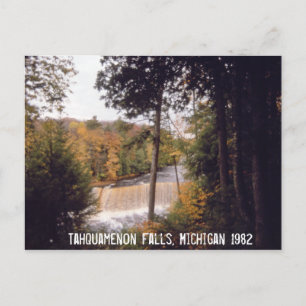 Tahquamenon Falls Michigan Postcard Postkarte