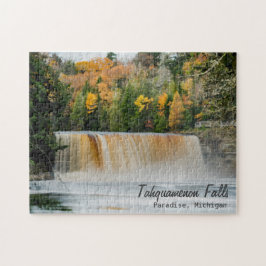 Tahquamenon Falls Michigan Waterfall Up North Puzzle