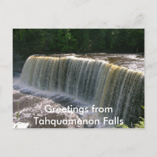 Tahquamenon Falls Postkarte