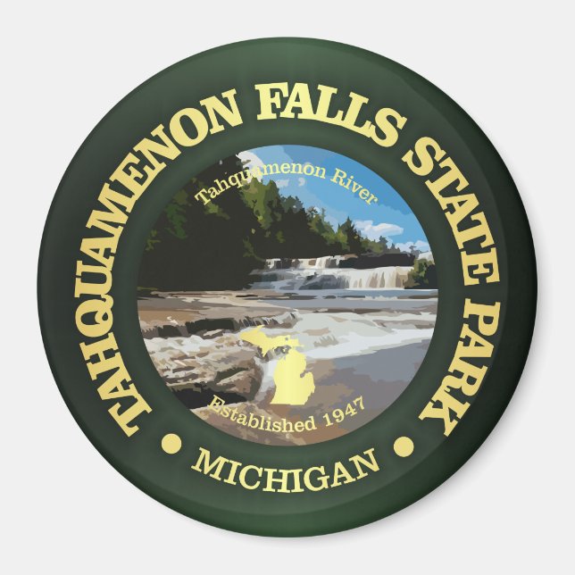 Tahquamenon Falls SP Magnet (Vorne)