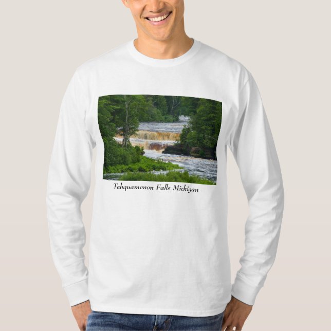 Tahquamenon Lower Falls T-Shirt (Vorderseite)