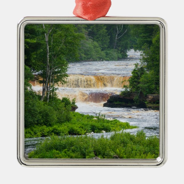 Tahquamenon Ornament Aus Metall (Vorne)