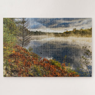Tahquamenon River Sunrise Paradise, Michigan Puzzle