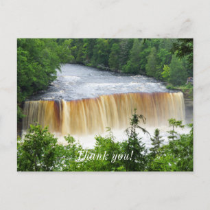Tahquamenon Upper Falls Postkarte