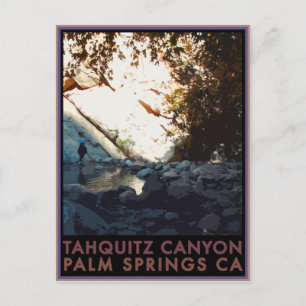 Tahquitz Canyon Postkarte