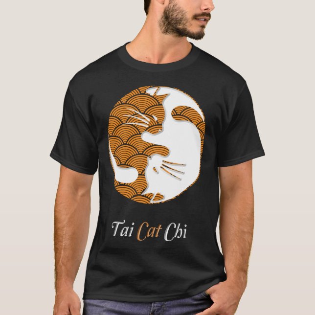 Tai Cat Chi Yin Yang T-Shirt (Vorderseite)