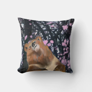 Tai Chi Bear Stretch Kissen