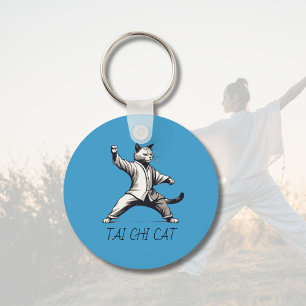 Tai chi cat Qigong Marshal Arts Geschenk Selbstver Schlüsselanhänger