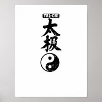 Tai-Chi Chinftzeichen Yin Yang