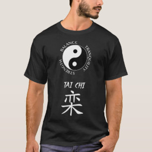 Tai Chi Chuan Chinesische Kampfkünste Yin Yang T-Shirt