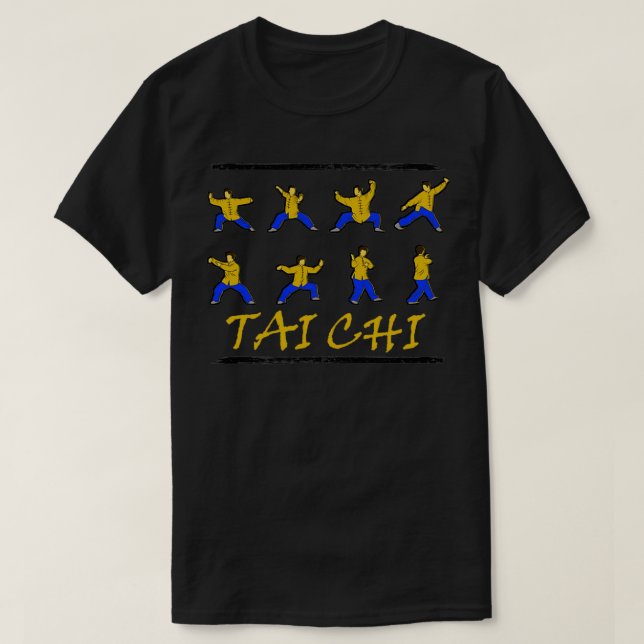 Tai Chi Geschenk für Kampfkunst und Selbstverteidi T-Shirt (Design vorne)