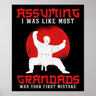 Tai Chi Grandpa Poster