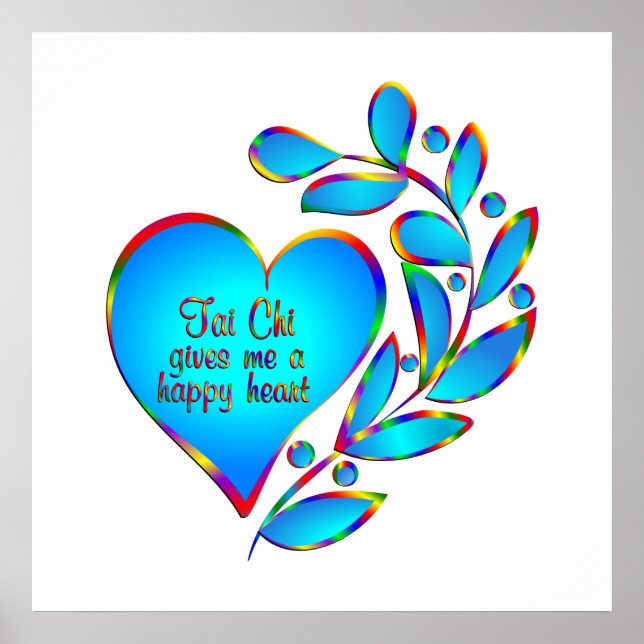 Tai Chi Happy Heart Poster (Vorne)
