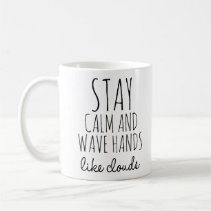 Tai Chi Kaffee Tasse, Wave Hands wie Wolken Kaffeetasse