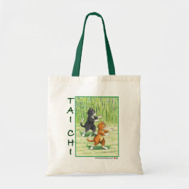 Tai-Chi-Katzen Knospe u. Tony-Tasche Tragetasche