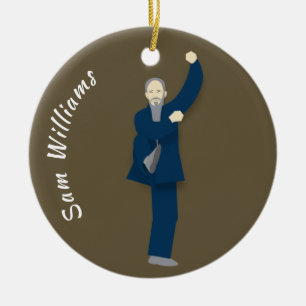 Tai Chi Keramik Ornament