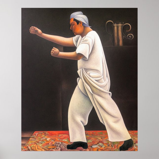 Tai Chi - Leinwand Art Print Poster (Vorne)