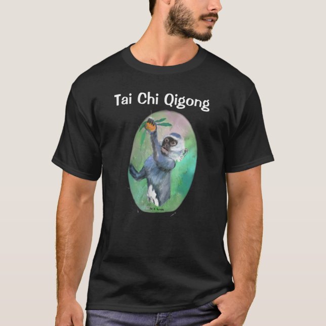 Tai Chi Qigong Monkey T-Shirt (Vorderseite)