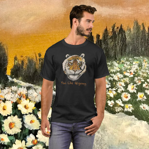 Tai Chi Qigong Retro Tiger Acwear Shirt