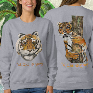 Tai Chi Qigong Tiger Women's Sweatshirt