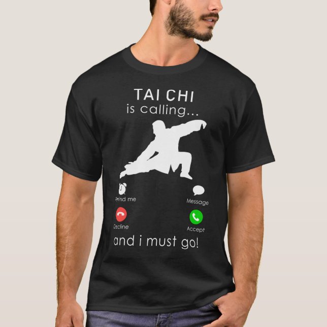 Tai chi ruft an und ich muss mobiles T-Shirt (Vorderseite)