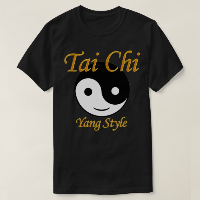 Tai Chi Small Gold T-Shirt (Design vorne)