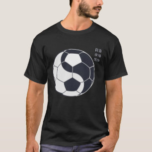 Tai Chi Soccer Yin, Yang, Qi Gong, Chinesisches Ku T-Shirt