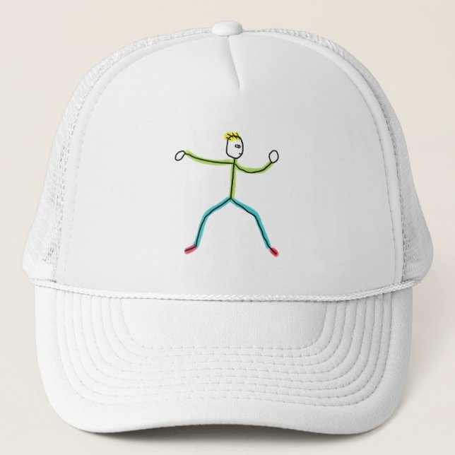 Tai Chi Stockmann Truckerkappe (Vorderseite)