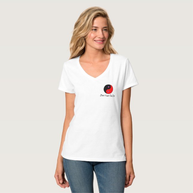 Tai Chi T - Shirt mit Gedicht (Vorderseite Vollansicht)