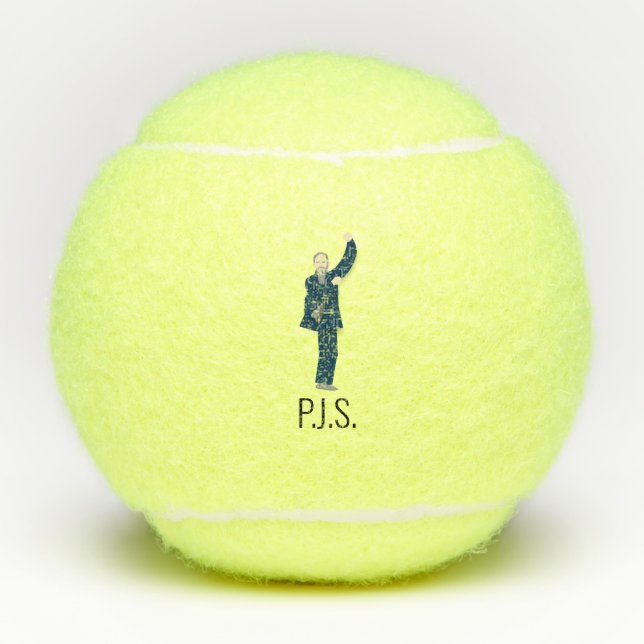 Tai Chi Tennisbälle (Vorderseite)