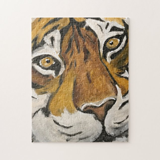 Tai Chi Tiger Face Puzzle (Vertikal)